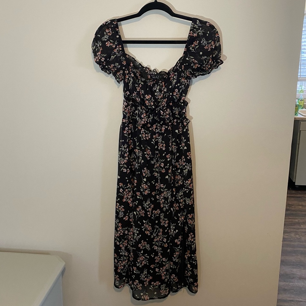 Trixxi Midi Floral Dress
